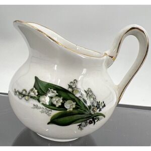 Vintage Royal Sutherland Creamer Only Lily of the Valley Fine Bone China England